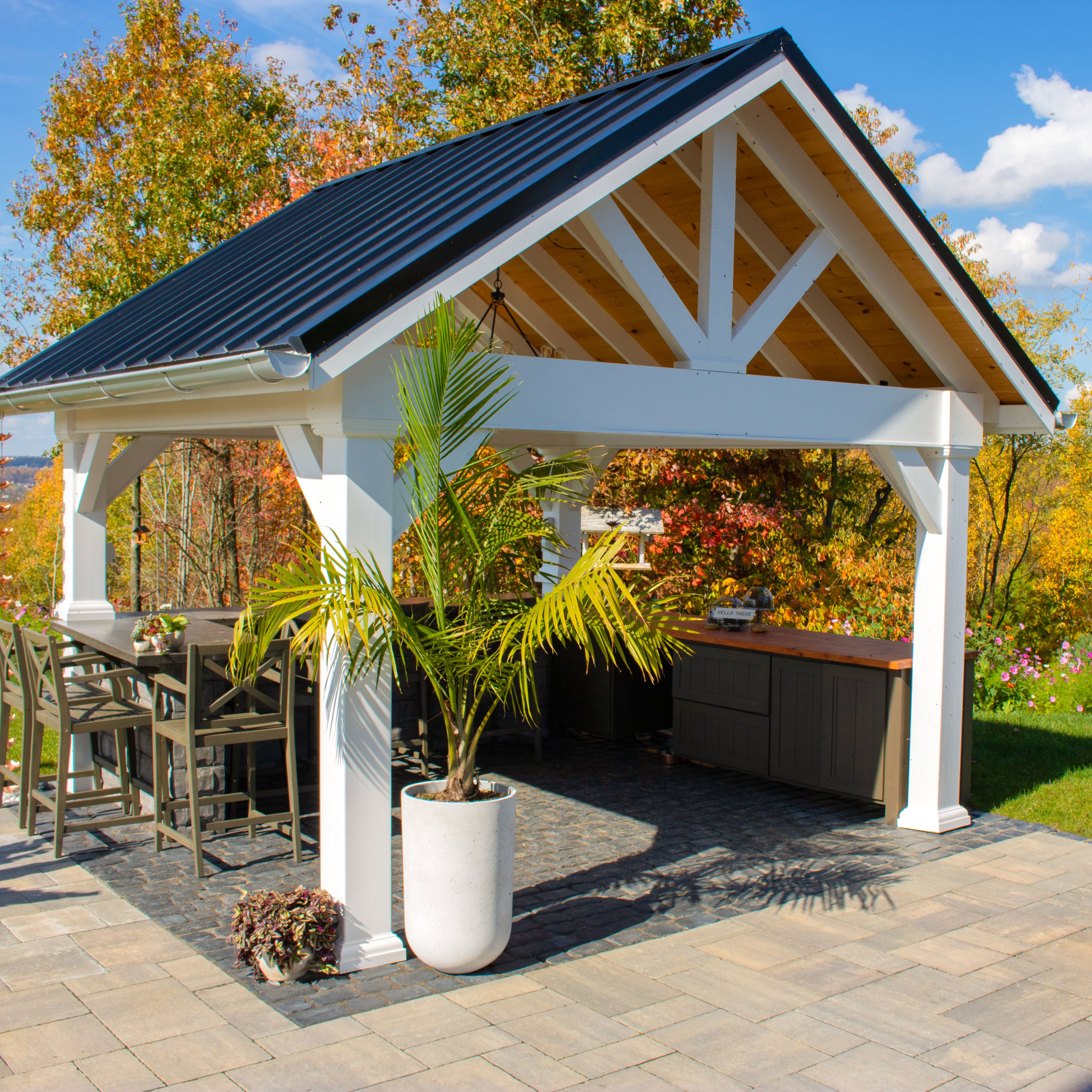 Custom Wellington Composite Amish Pavilion - Herron's Furniture