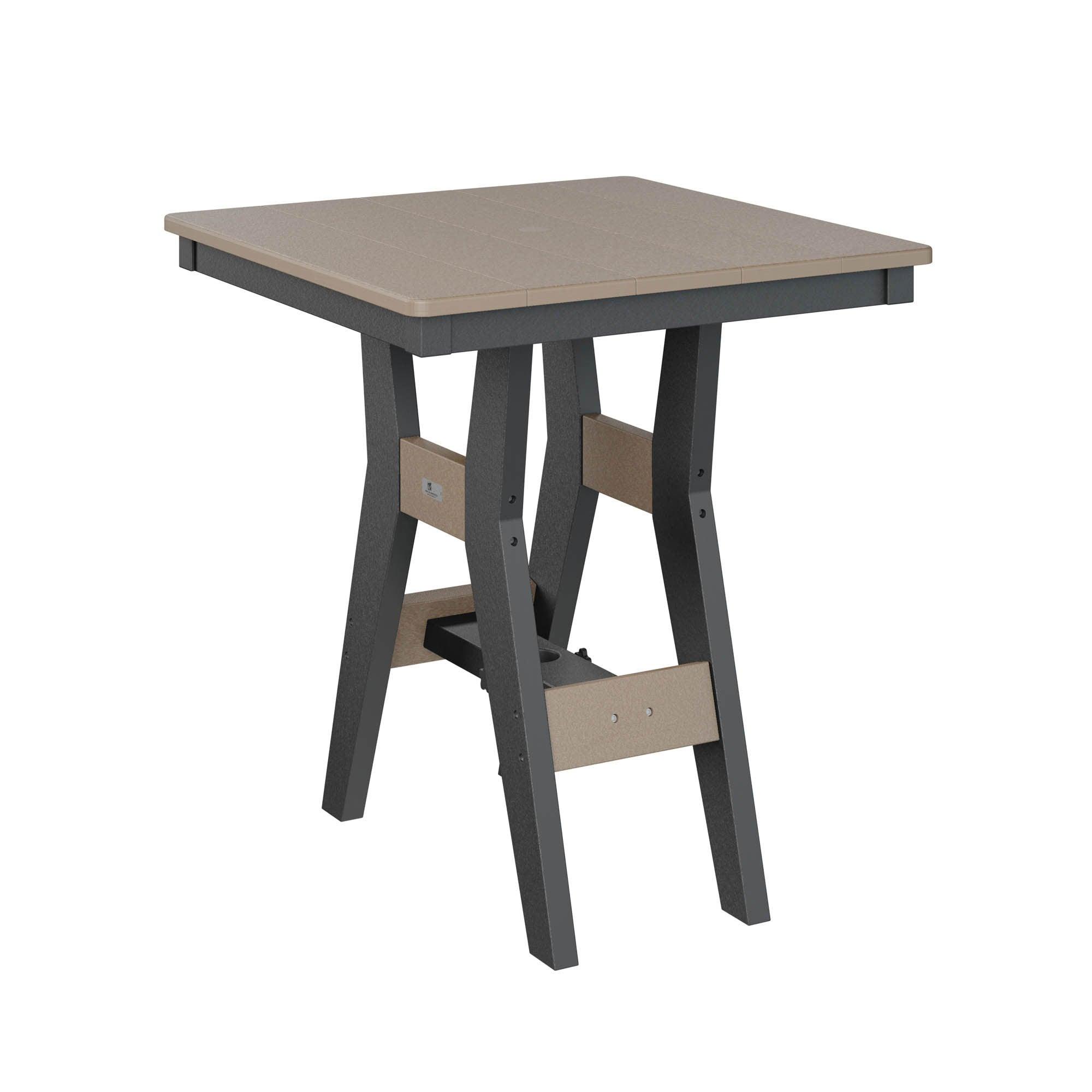 Harbor Amish Square Outdoor Table (28") - Herron's Furniture