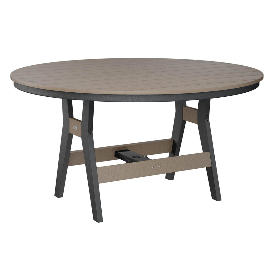 Harbor Amish Round Outdoor Table (60") - Herron's Furniture