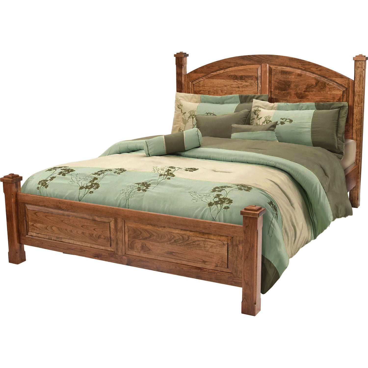 Summit Amish Shaker Bed - Herron's Furniture