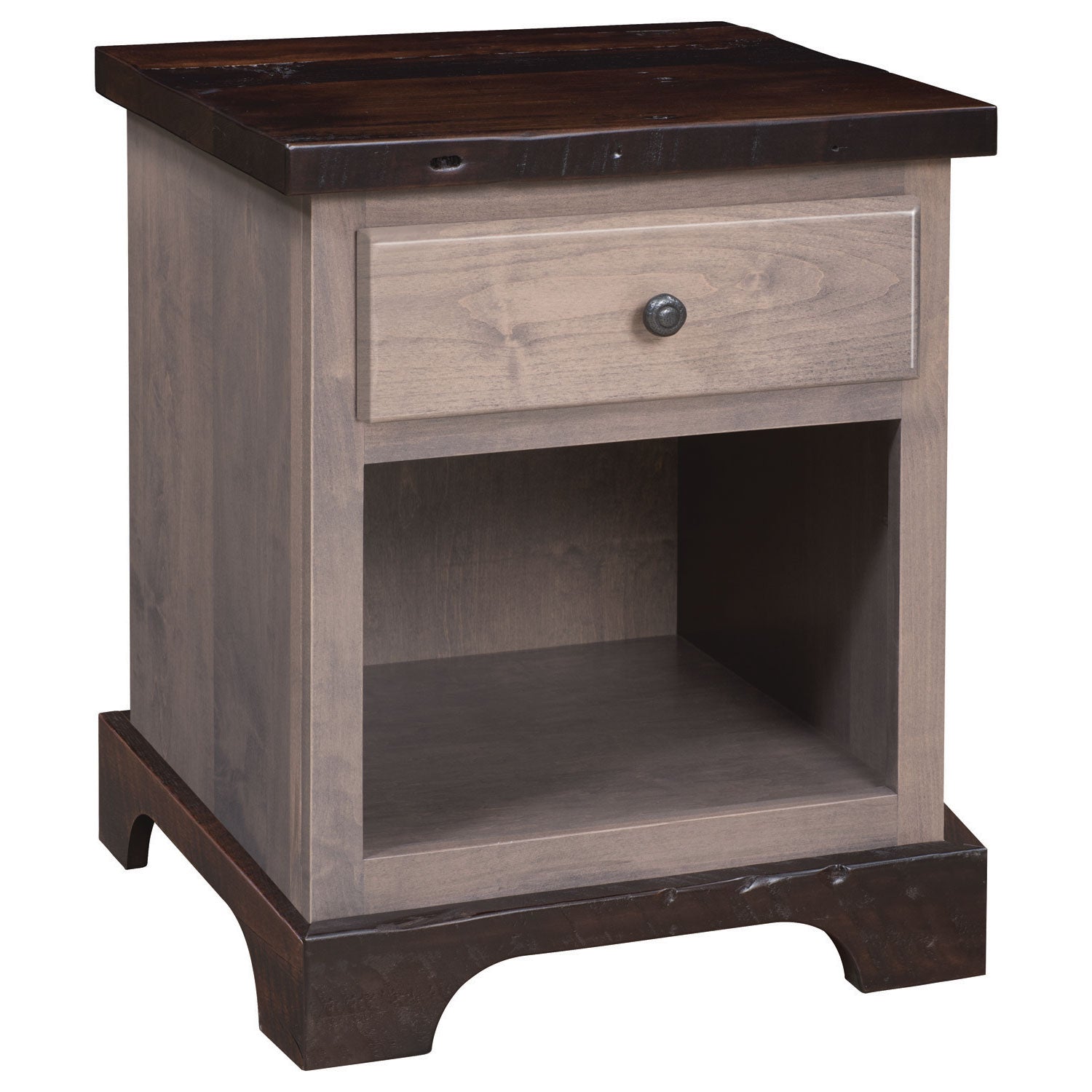 Manchester Amish Open Nightstand - Herron's Furniture