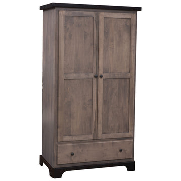 Manchester Amish Wardrobe - Herron's Furniture