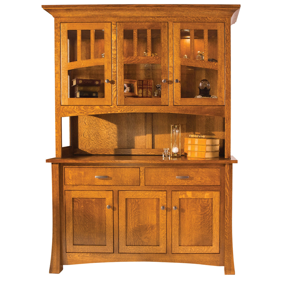 Arlington Solid Wood Amish Hutch - Herron's Furniture