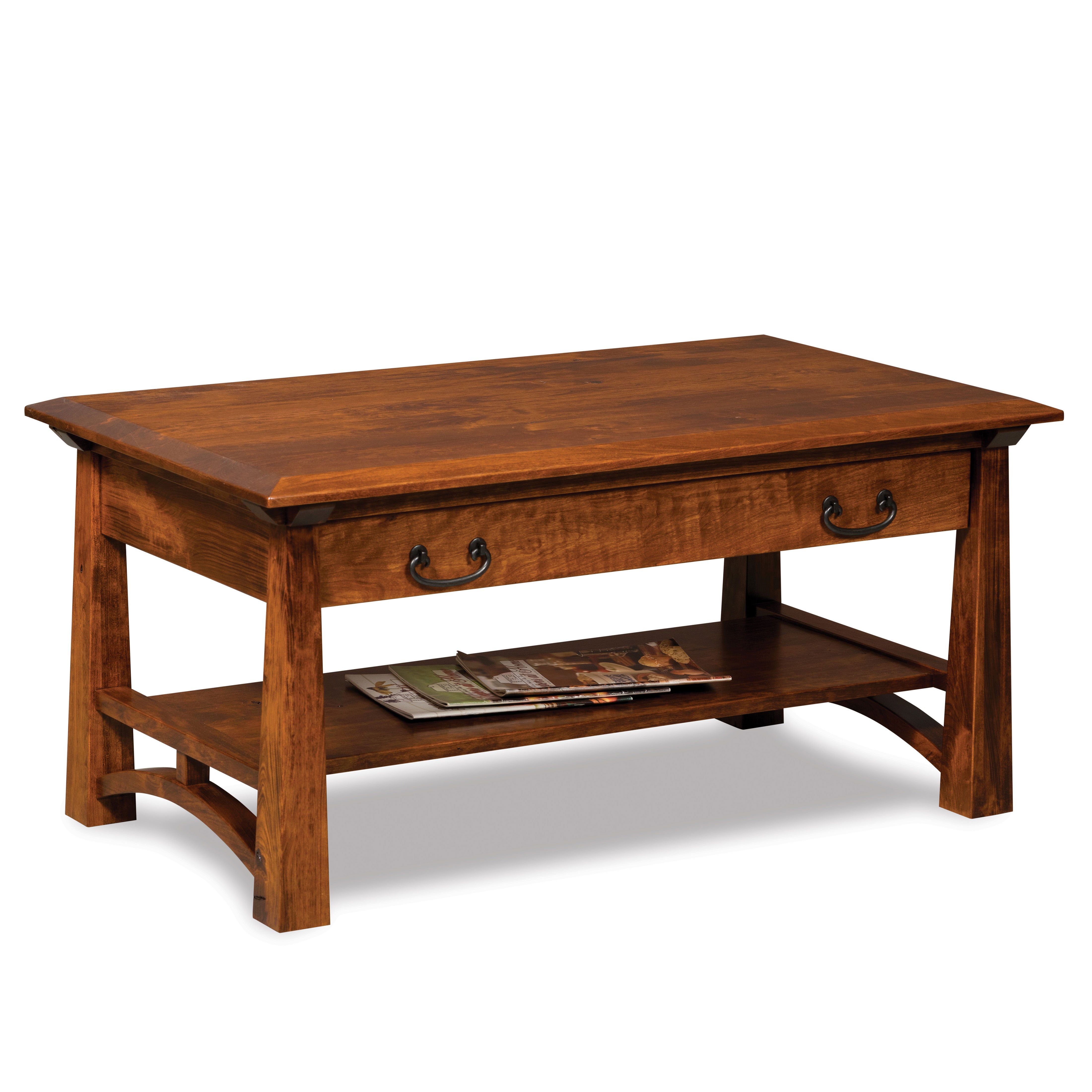 Artesa Coffee Table with Drawers - Herron's Furniture