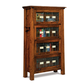 Artesa Amish Barrister Bookcase - Herron's Furniture