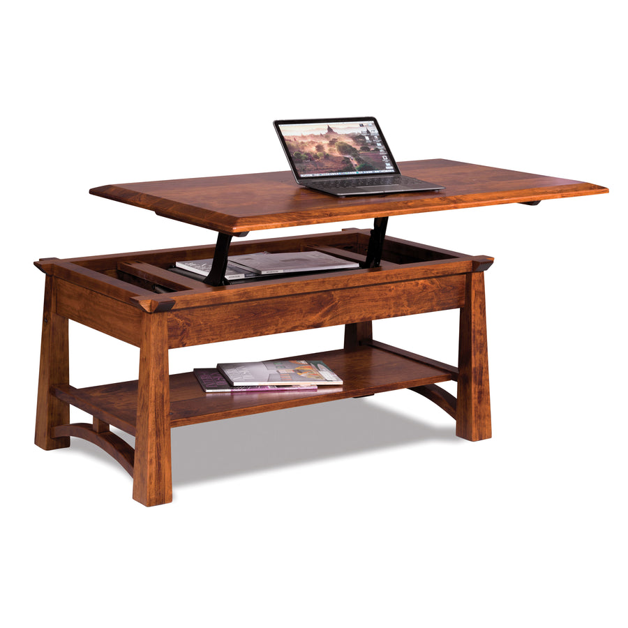 Artesa Lift Amish Coffee Table - Herron's Furniture