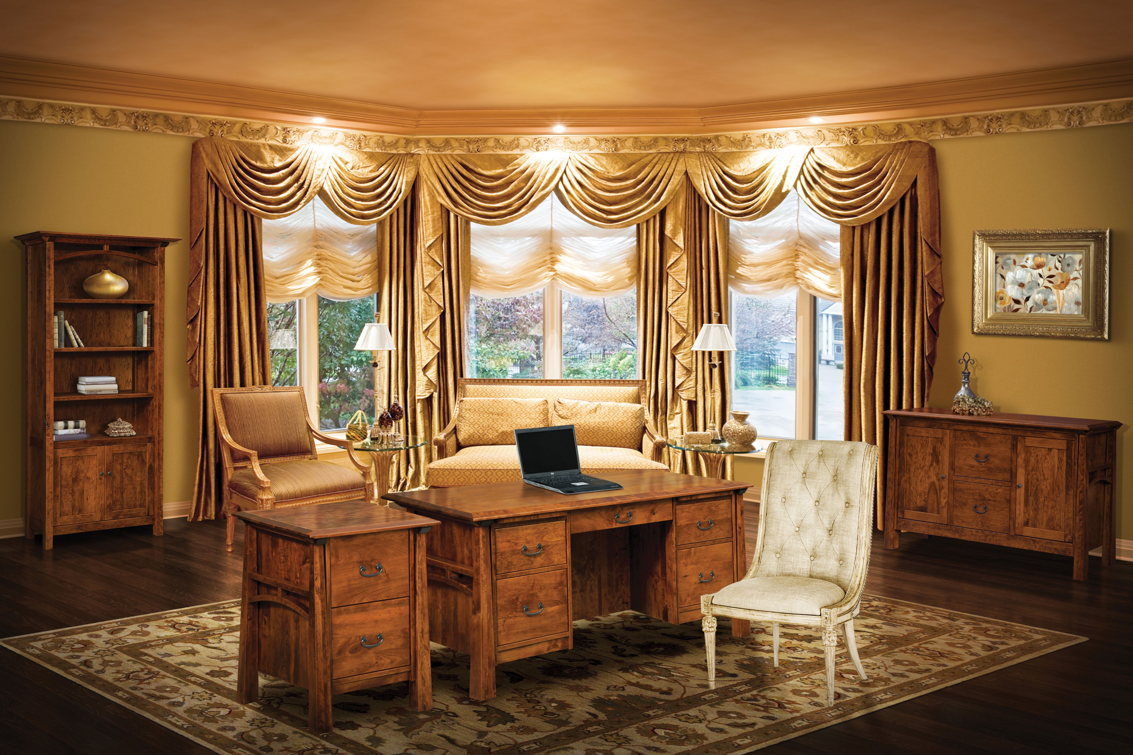 Artesa Amish Office Collection - Herron's Furniture