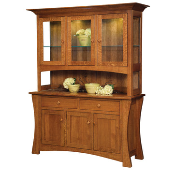 Amish Arts and Crafts Hutch - Herron's Furniture