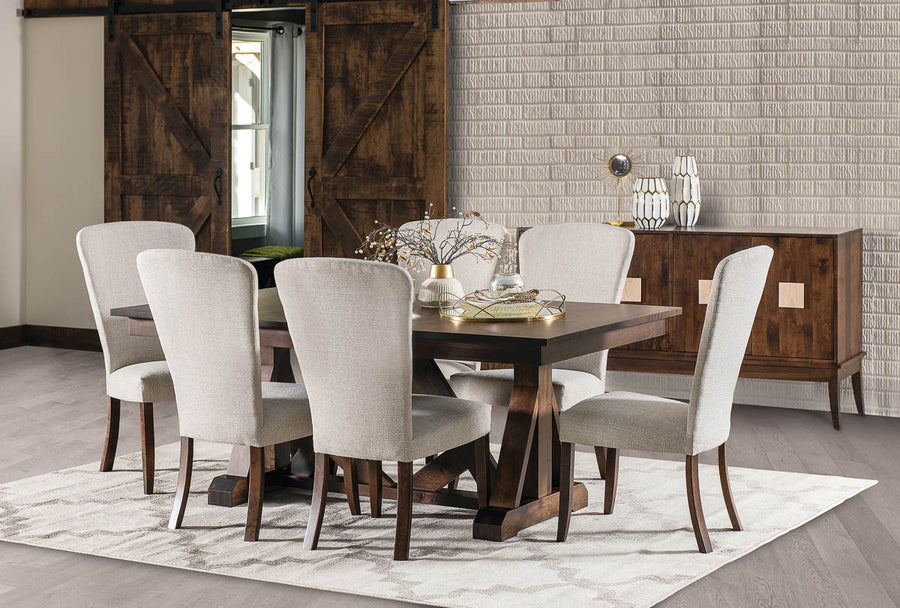 Bailey Trestle Table Amish Dining Collection