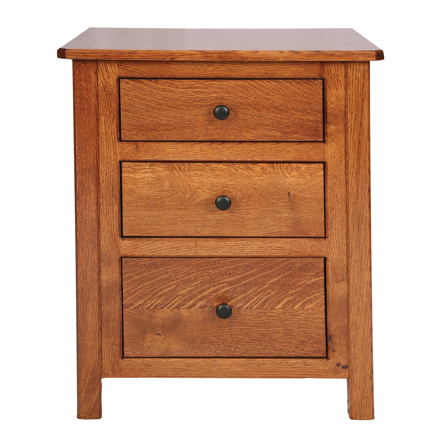 Cornwell Amish 3-Drawer Nightstand - Herron's Furniture