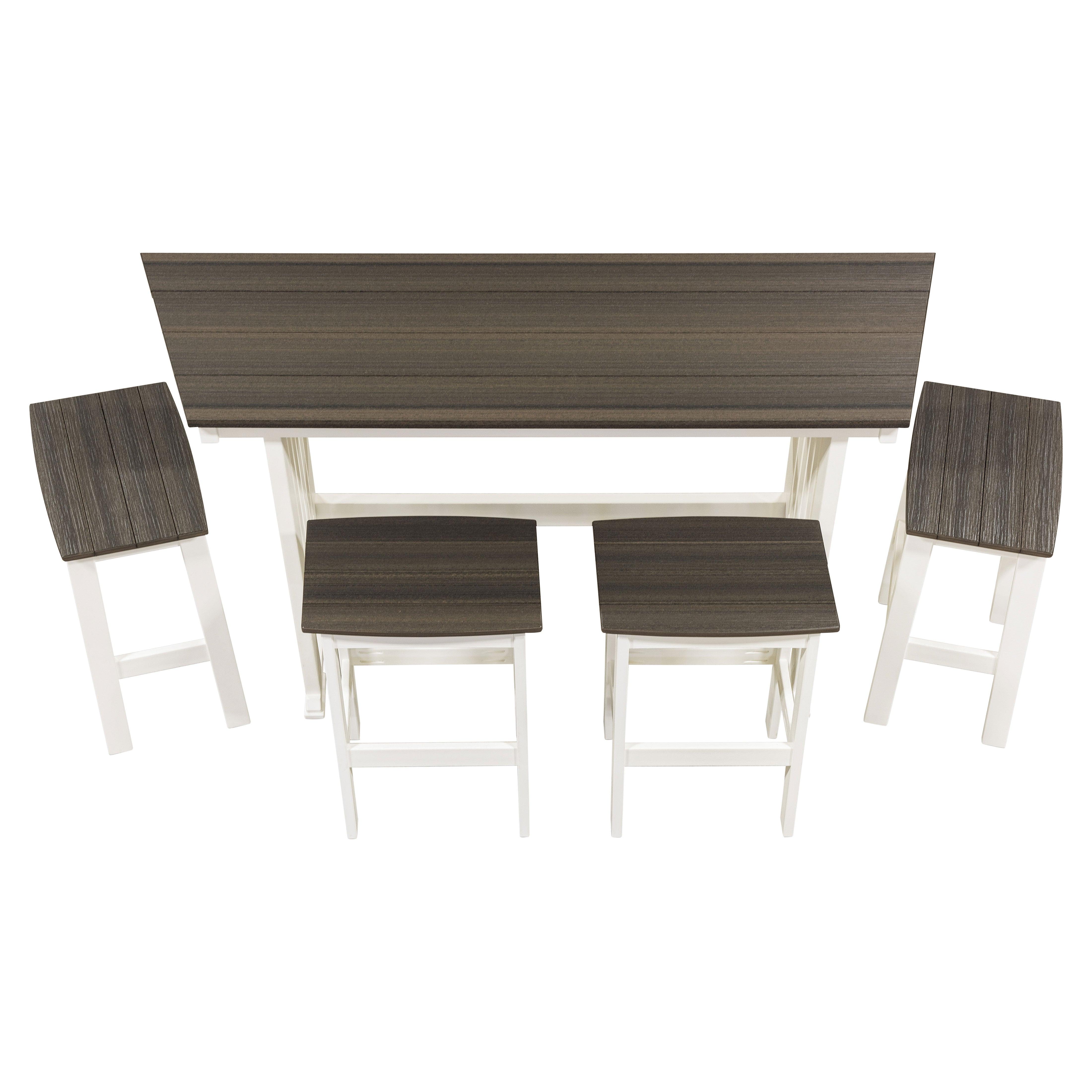 Belmar Amish Angled Balcony Table - Herron's Furniture