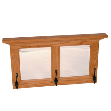 Amish Beveled Hall Mirror - Herron's Furniture