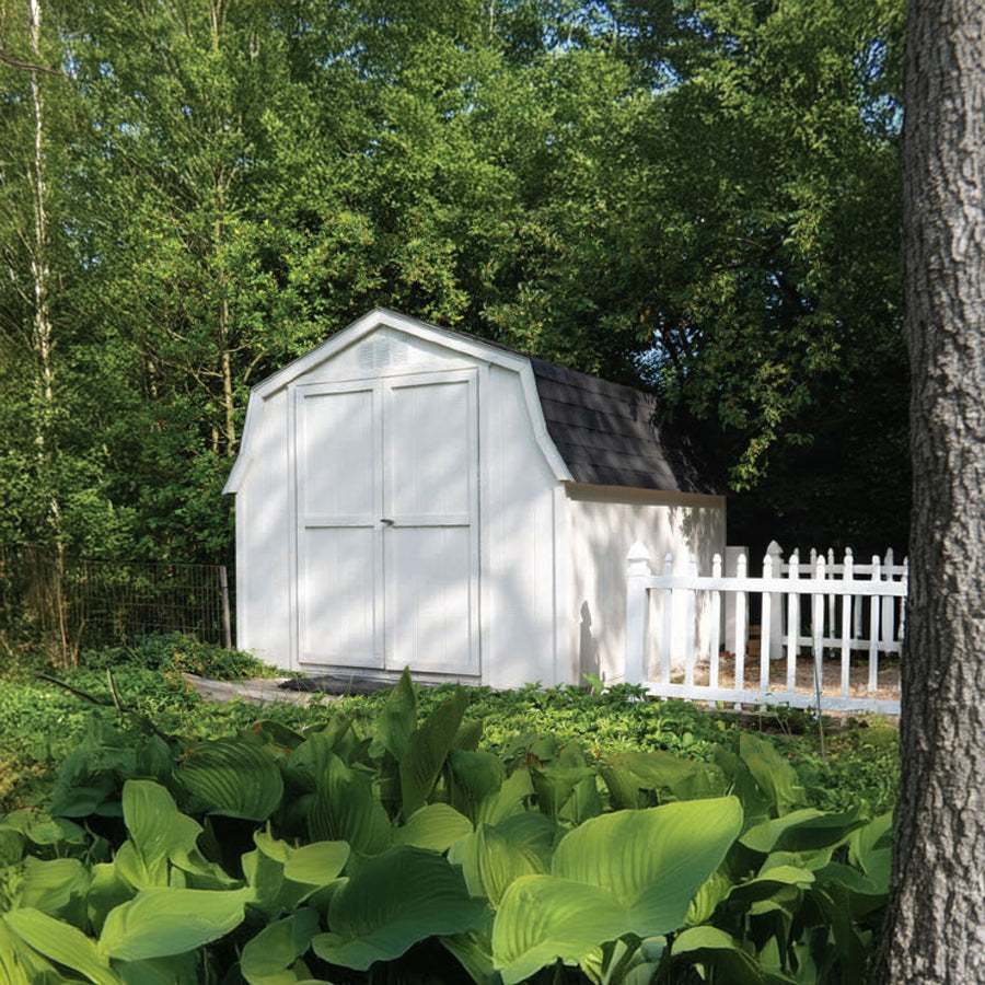 Boston Amish Storage Barn - Herron's Furniture