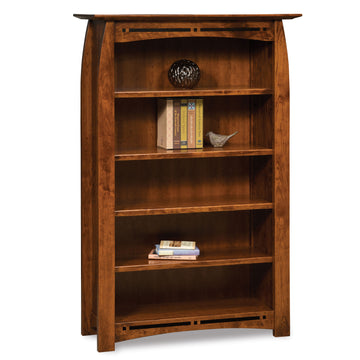 Boulder Creek Medium Amish Bookcase - Herron's Furniture