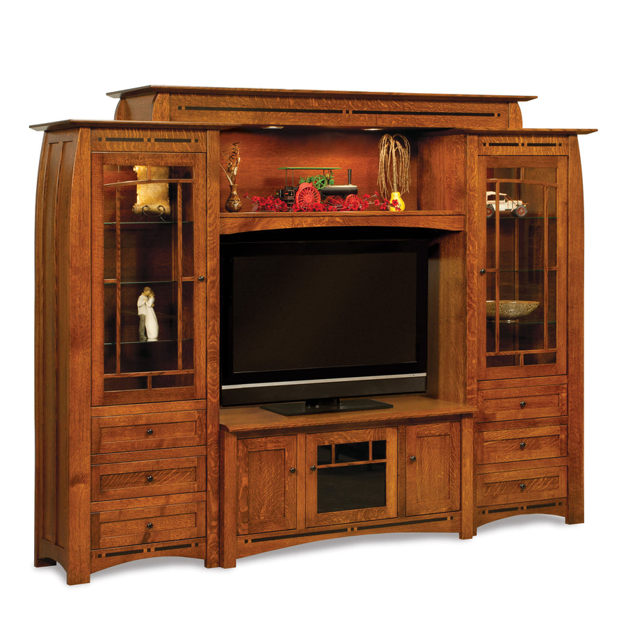 Boulder Creek Amish Entertainment Center - Herron's Furniture