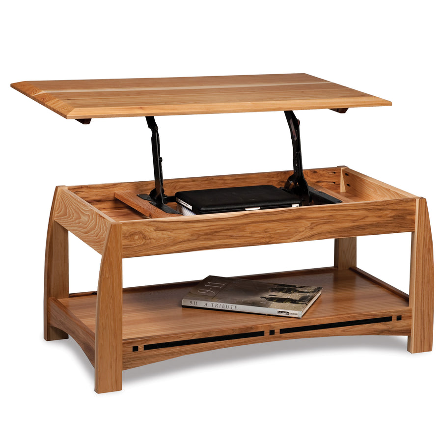 Boulder Creek Amish Lift Amish Coffee Table - Herron's Furniture