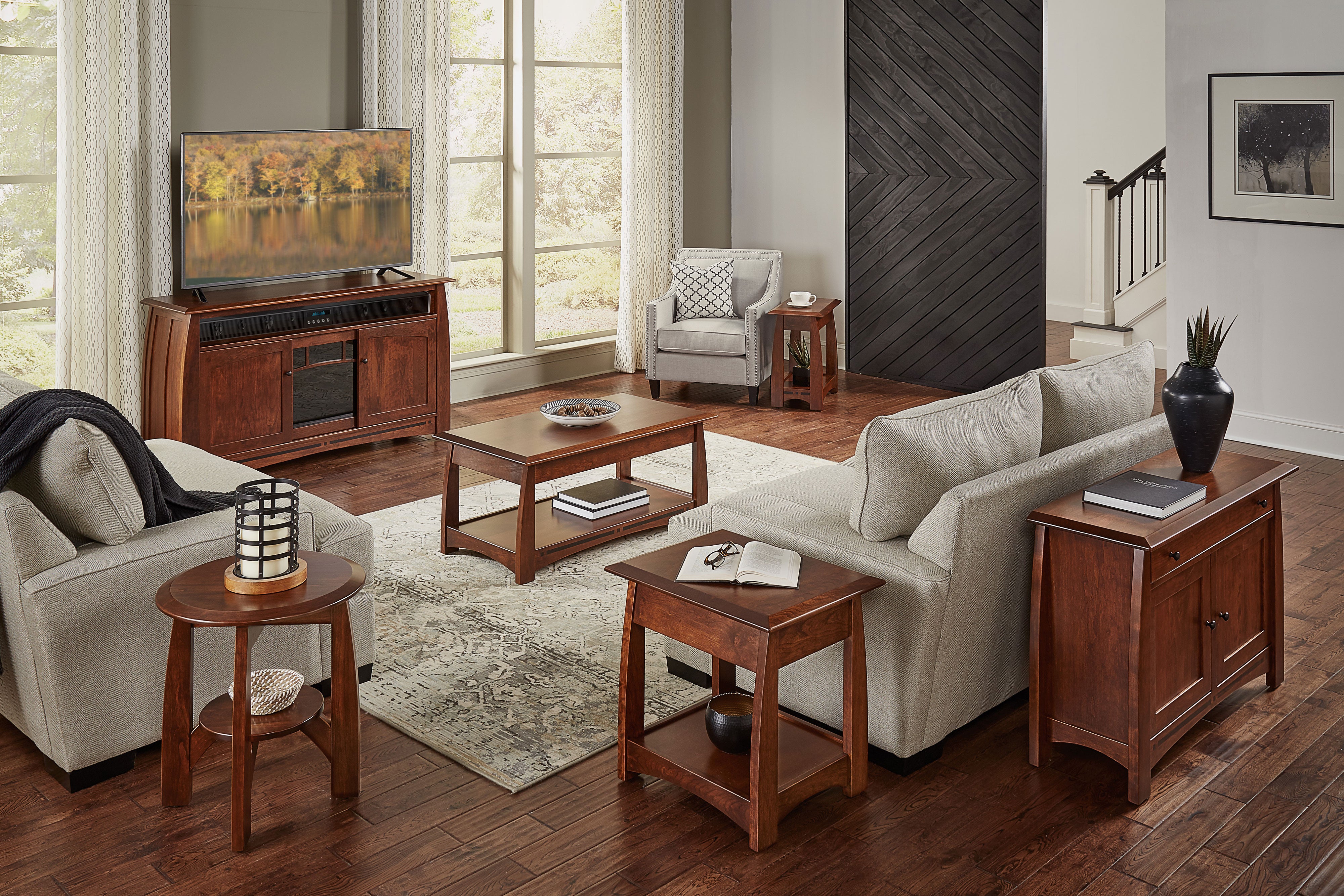 Boulder Creek Amish Living Room Collection - Herron's Furniture