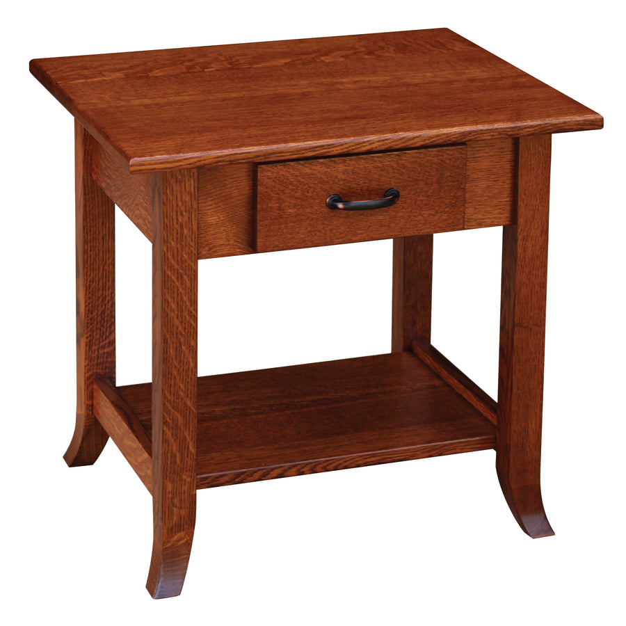 Bunker Hill Amish Solid Wood End Table - Herron's Furniture