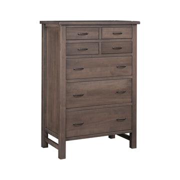 Cabin Creek Amish 7-Drawer Highboy Chest - Herron's Furniture