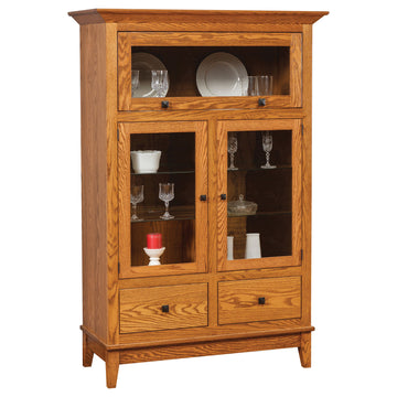 Canterbury Amish 2-Door Cabinet - Herron's Furniture