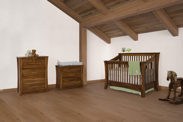 Carlisle Amish Slat Nursery Set - Herron's Furniture
