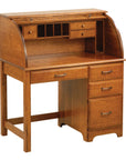 Century Amish Rolltop Desk - Herron's Furniture