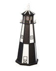 Checkerboard Amish Wood Lighthouse - Herron's Furniture