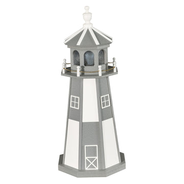 Checkerboard Amish Poly Lighthouse - Herron's Furniture