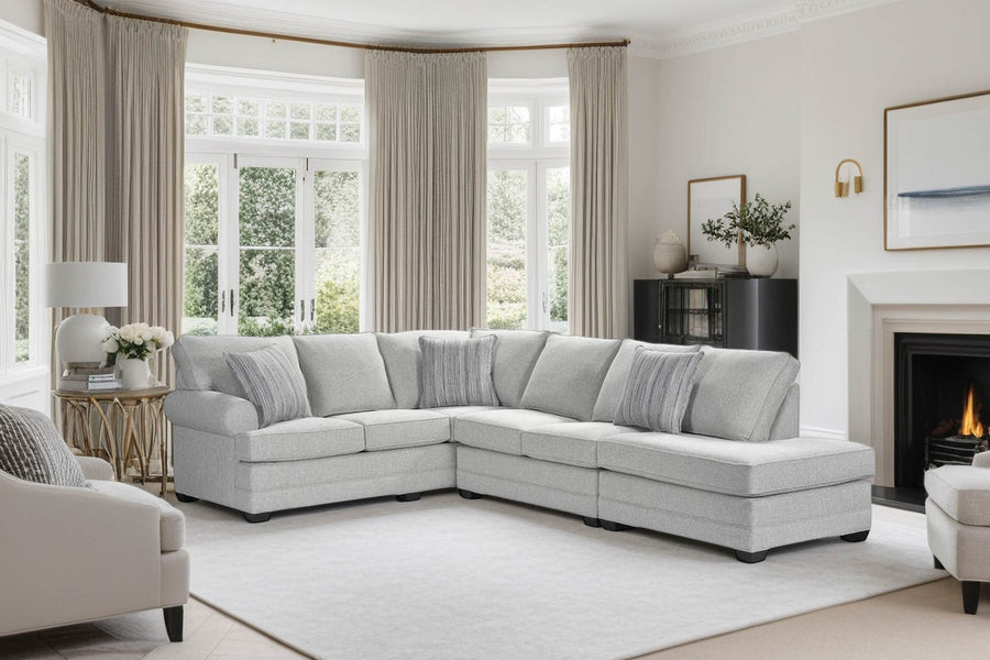 Classic Elegance SE600 sectional sofa displayed in a refined living room setting, featuring durable and stylish upholstery.