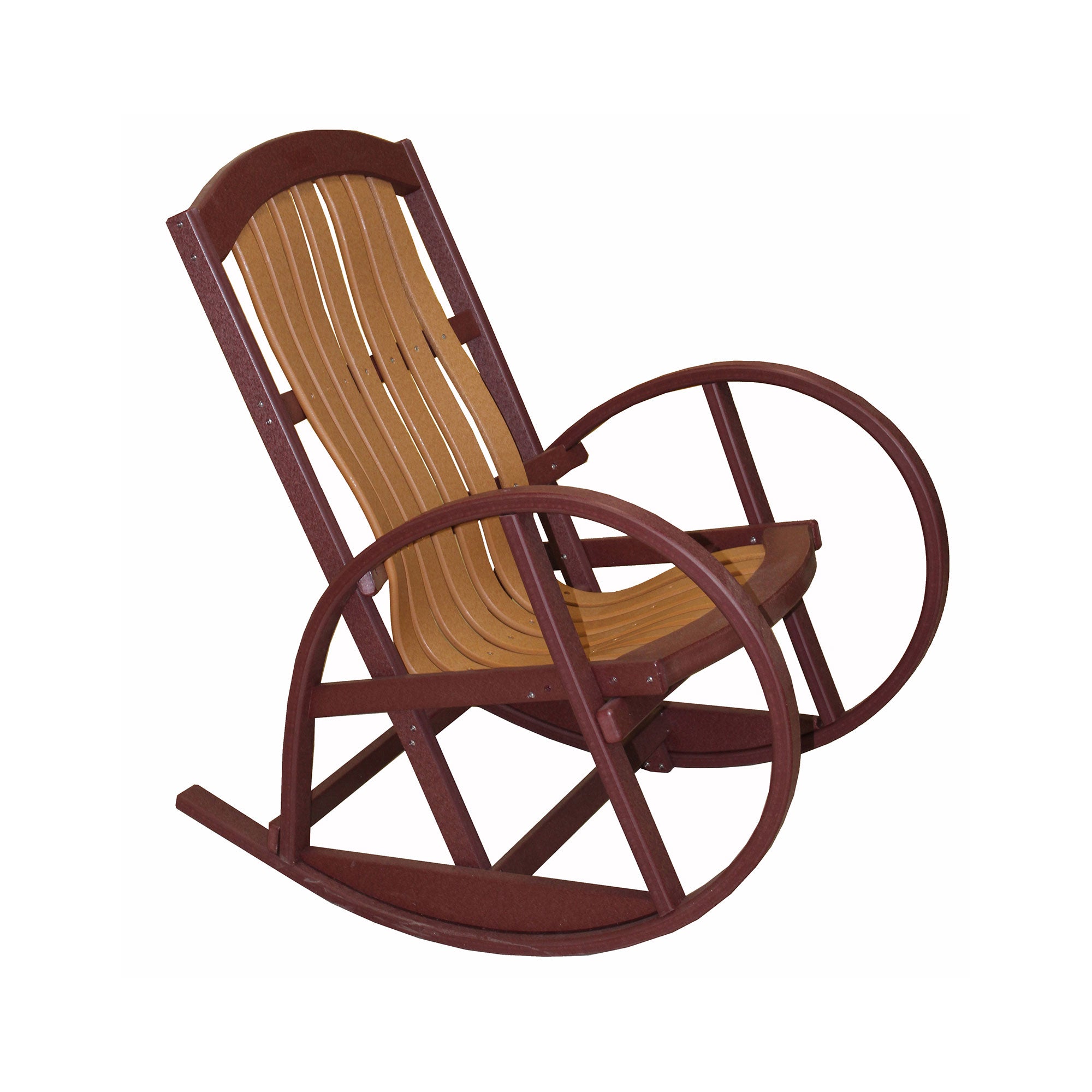 Cottage Polybent Amish Rocker - Herron's Furniture