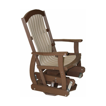 Cottage Style Amish Swivel Glider - Herron's Furniture