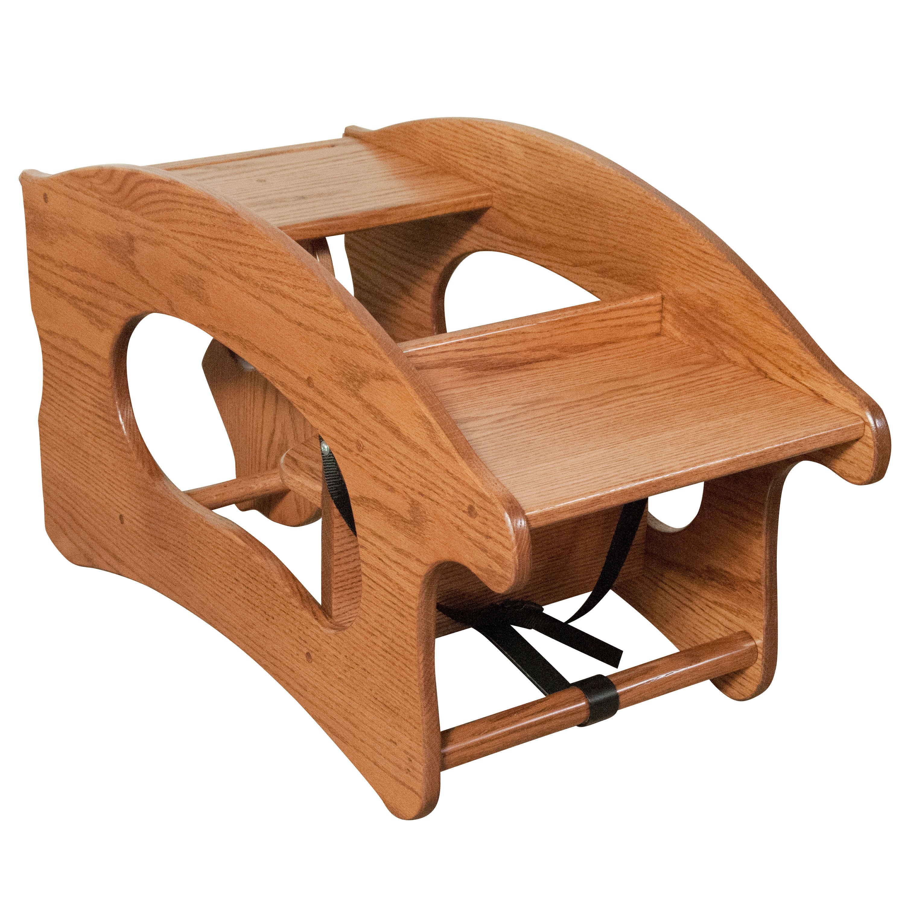 Amish Solid Wood 3-in-1 High Chair - Herron's Furniture