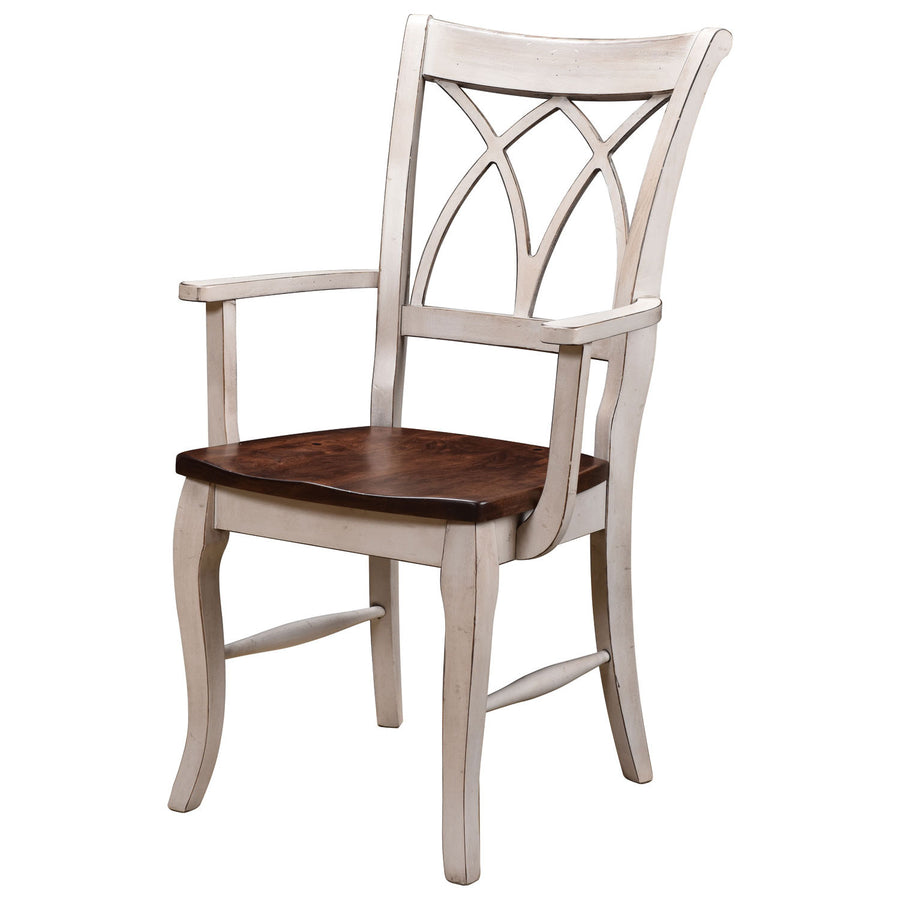 Double X Back Amish Chair - Herron's Furniture