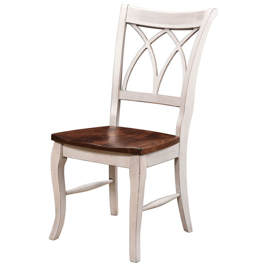 Double X Back Amish Chair - Herron's Furniture