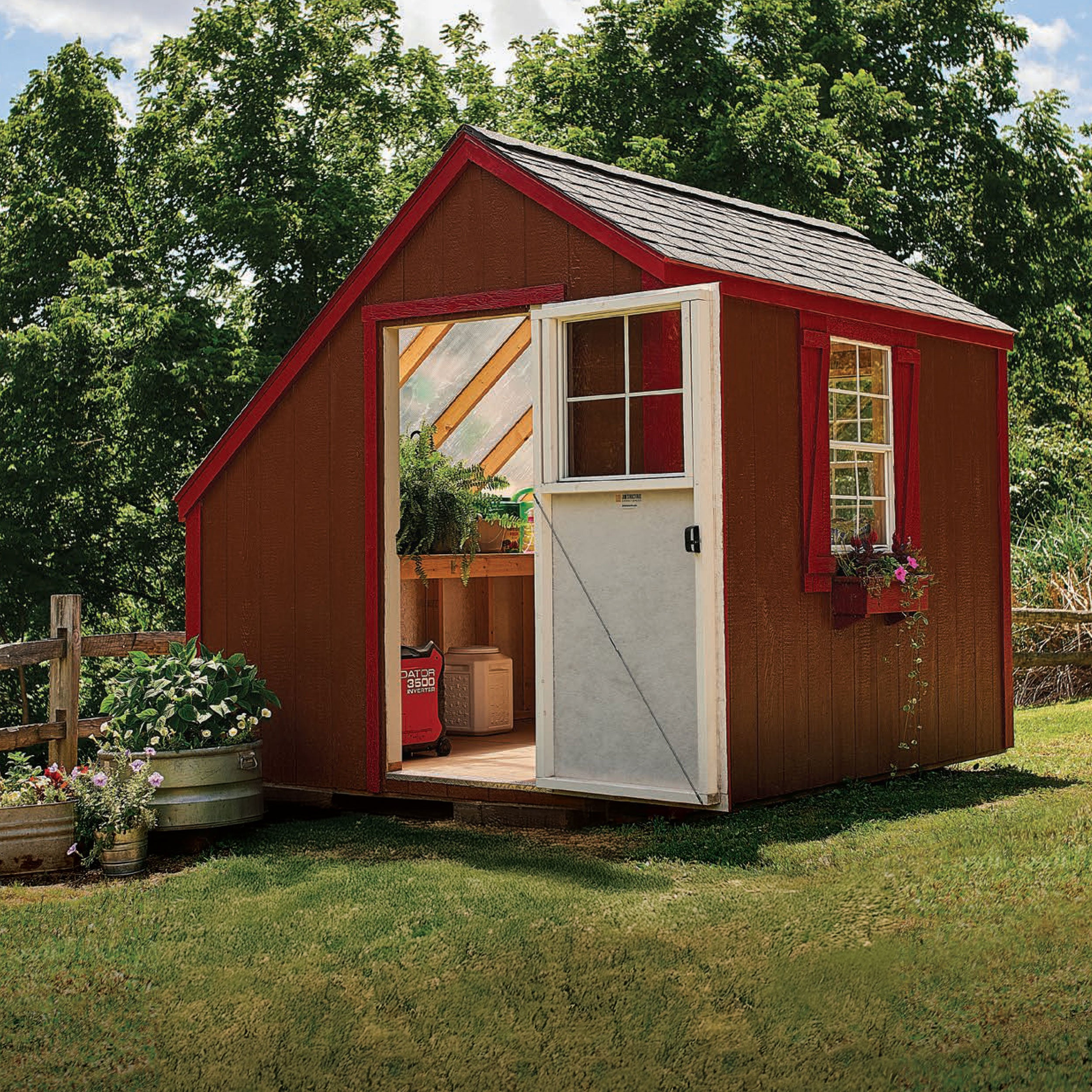 Gardener Amish Shed - Herron's Furniture