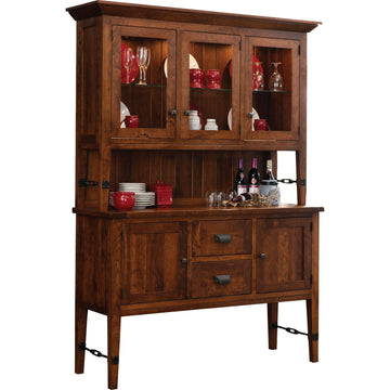 Hudson Amish Hutch - Herron's Furniture