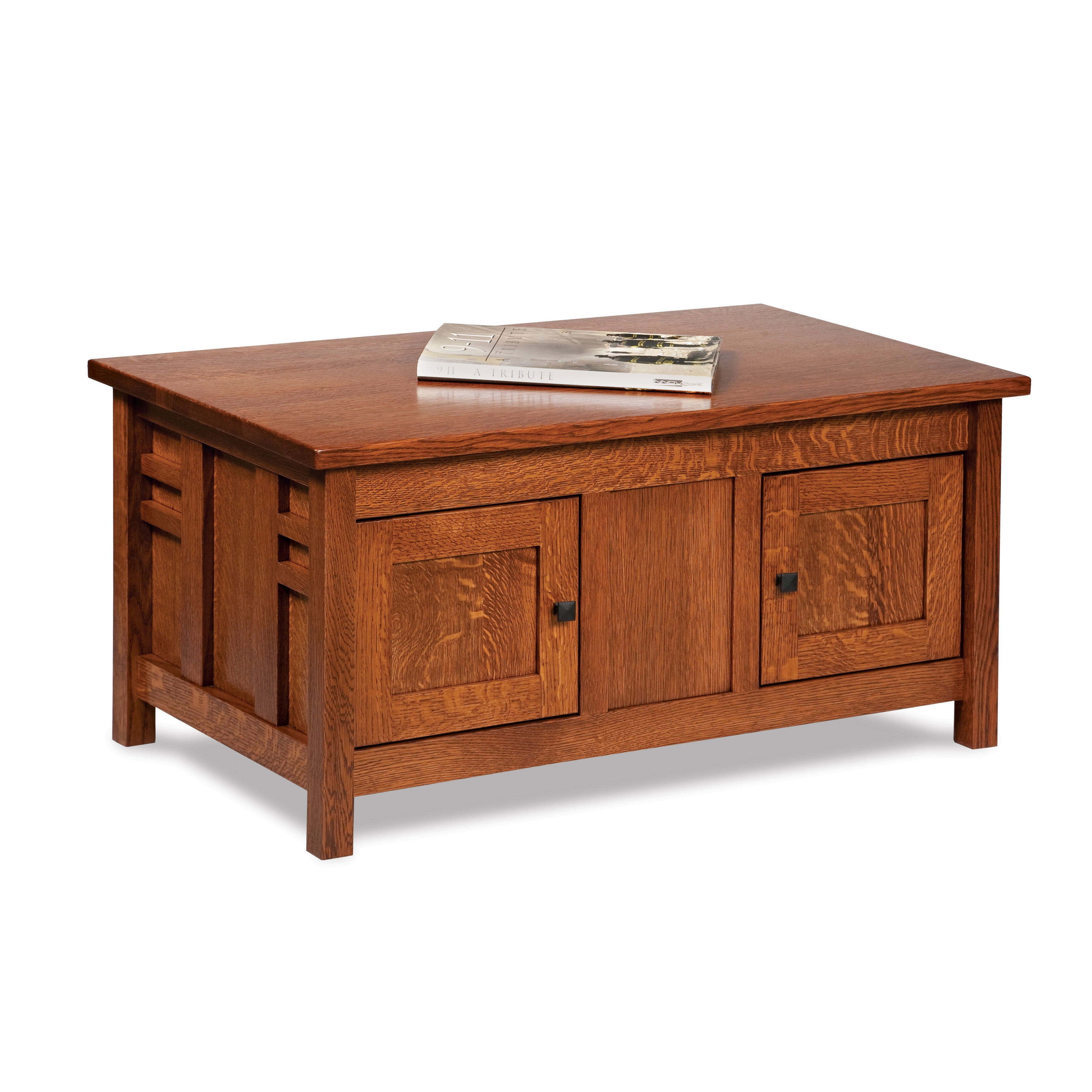 Kascade Amish Coffee Table Enclosed - Herron's Furniture