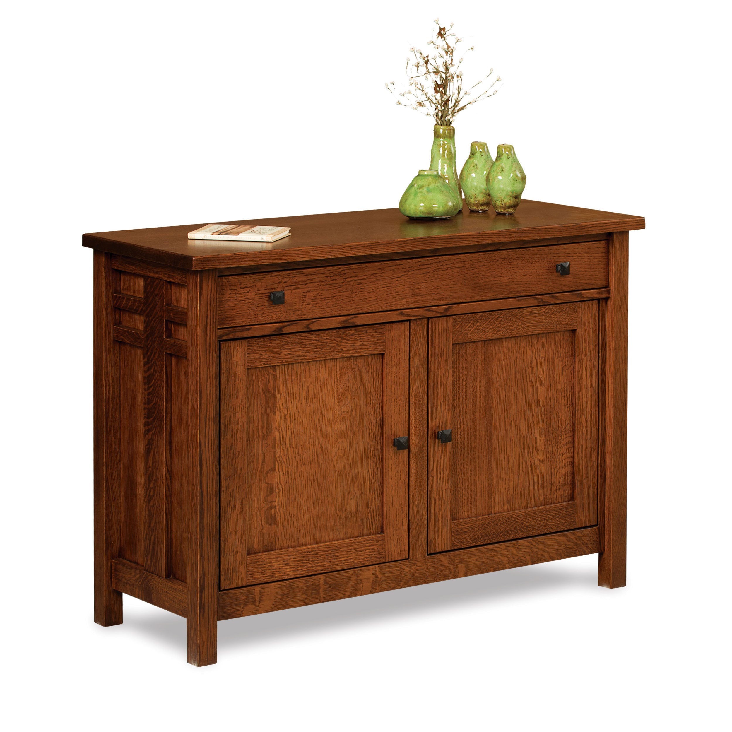 Kascade Amish Sofa Table Enclosed - Herron's Furniture