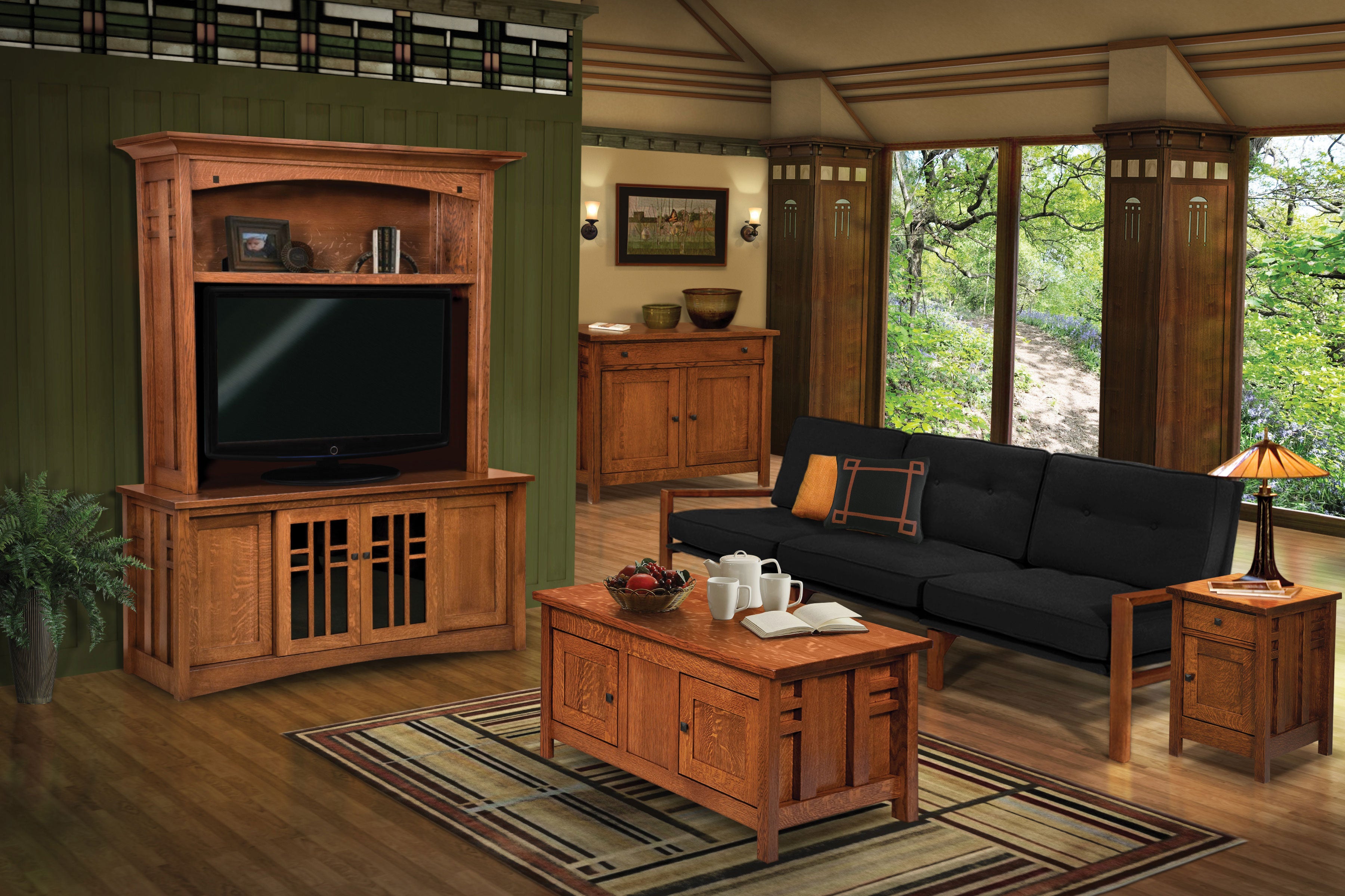 Kascade Amish Living Room Collection - Herron's Furniture
