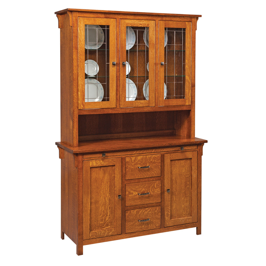 Keiran Amish Hutch - Herron's Furniture