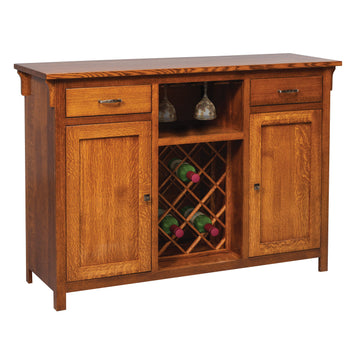 Keiran Amish Wine Buffet - Herron's Furniture