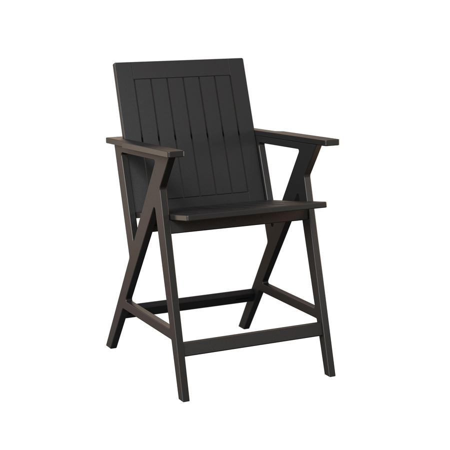 Kinsley Amish Counter Arm Chair - Herron's Furniture