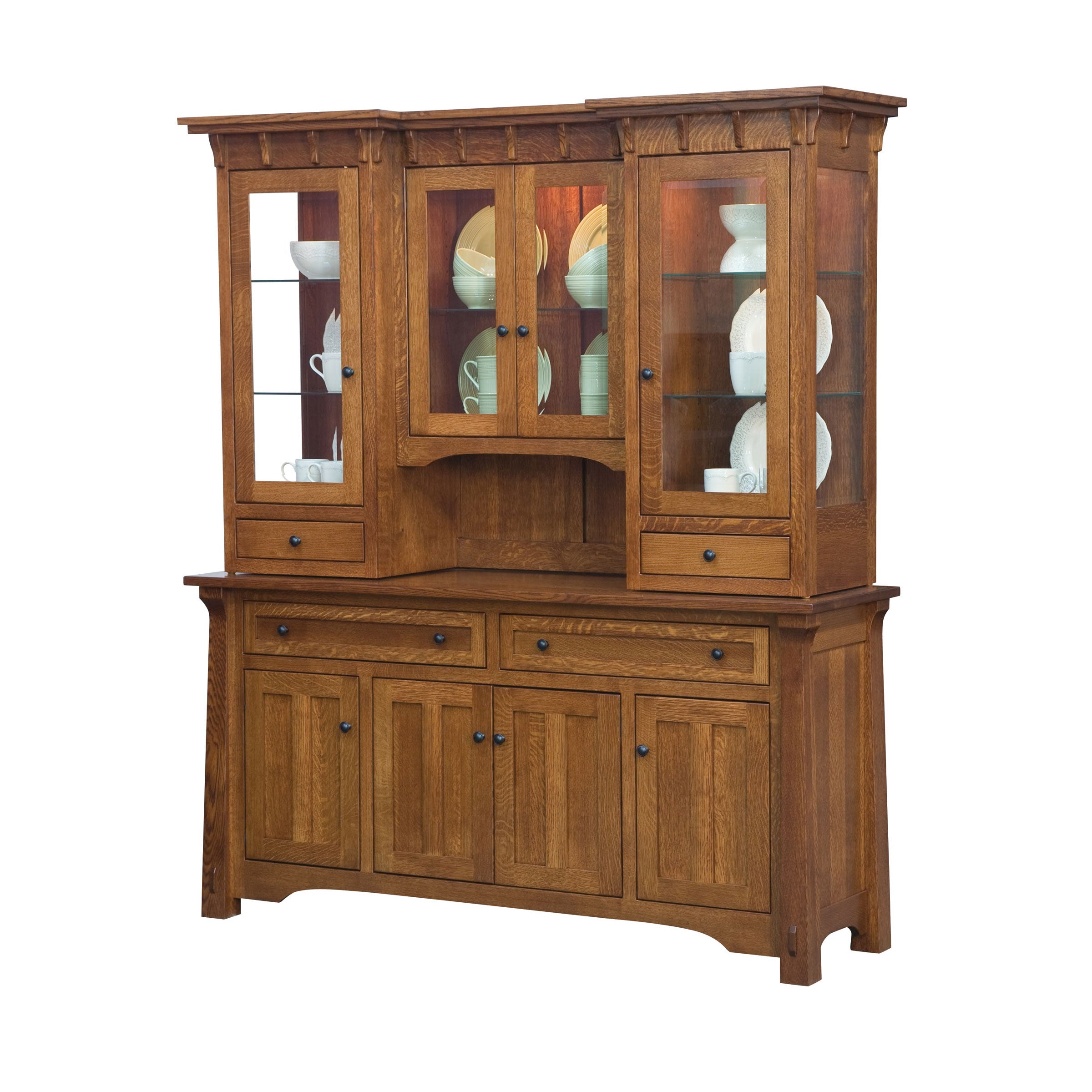 Manitoba Amish Hutch - Herron's Furniture