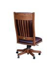 Mission Amish Side Desk Chair - Herron's Furniture