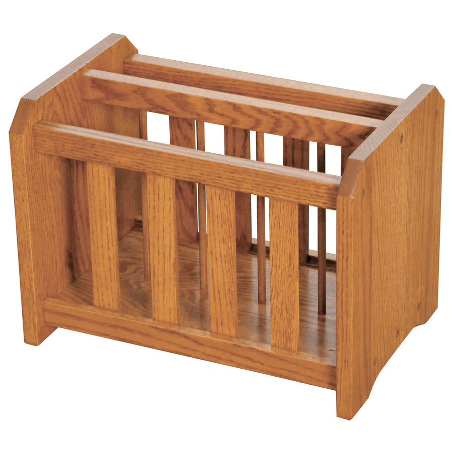 Amish Solid Wood Magazine Rack - Herron's Furniture