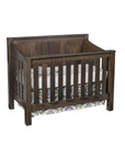 Mission Amish Panel Crib - Herron's Furniture