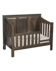 Mission Amish Panel Crib - Herron's Furniture