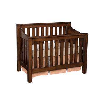 Mission Economy Slat Crib - Herron's Furniture