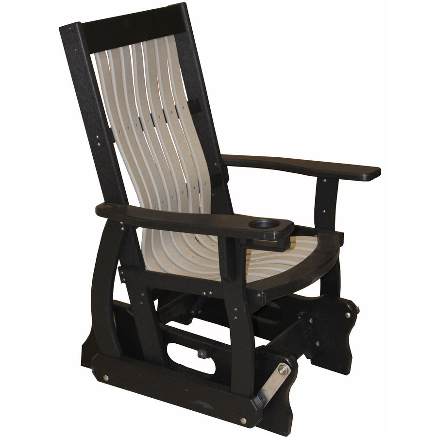 Mission Style Amish Glider - Herron's Furniture