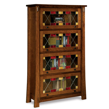 Modesto Amish Barrister Bookcase - Herron's Furniture